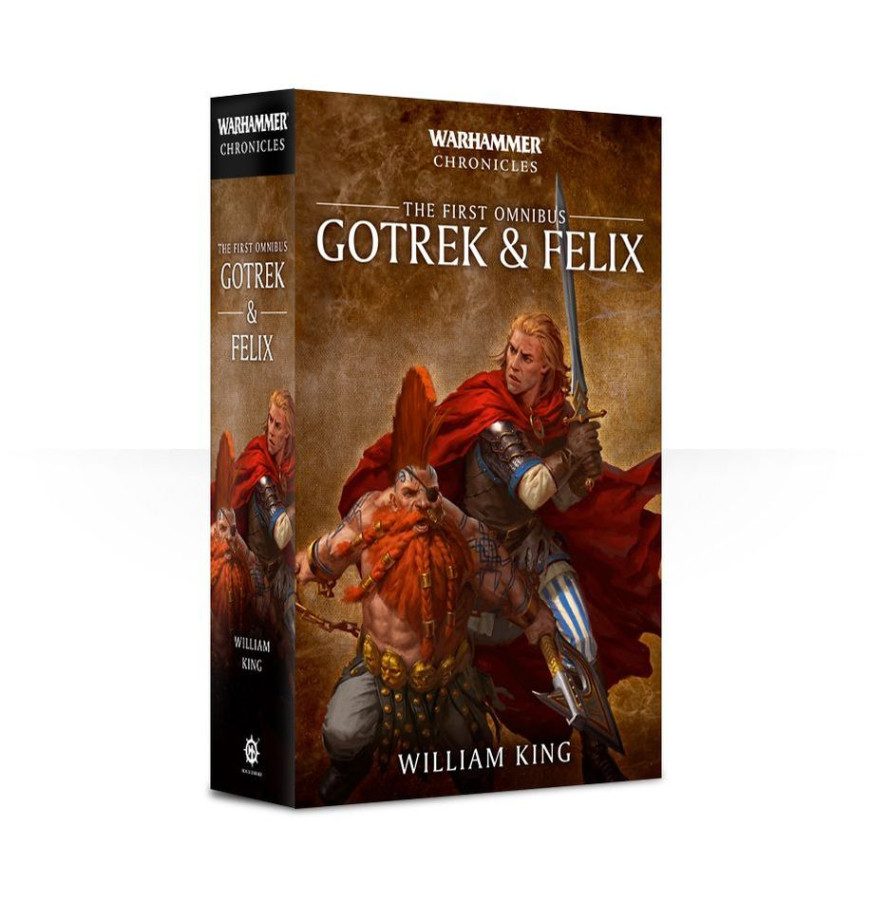 photo of GOTREK & FELIX: THE FIRST OMNIBUS cover