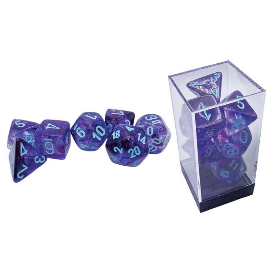 photo of 7-set Mega Hedrals: Nebula Nocturnal/Teal