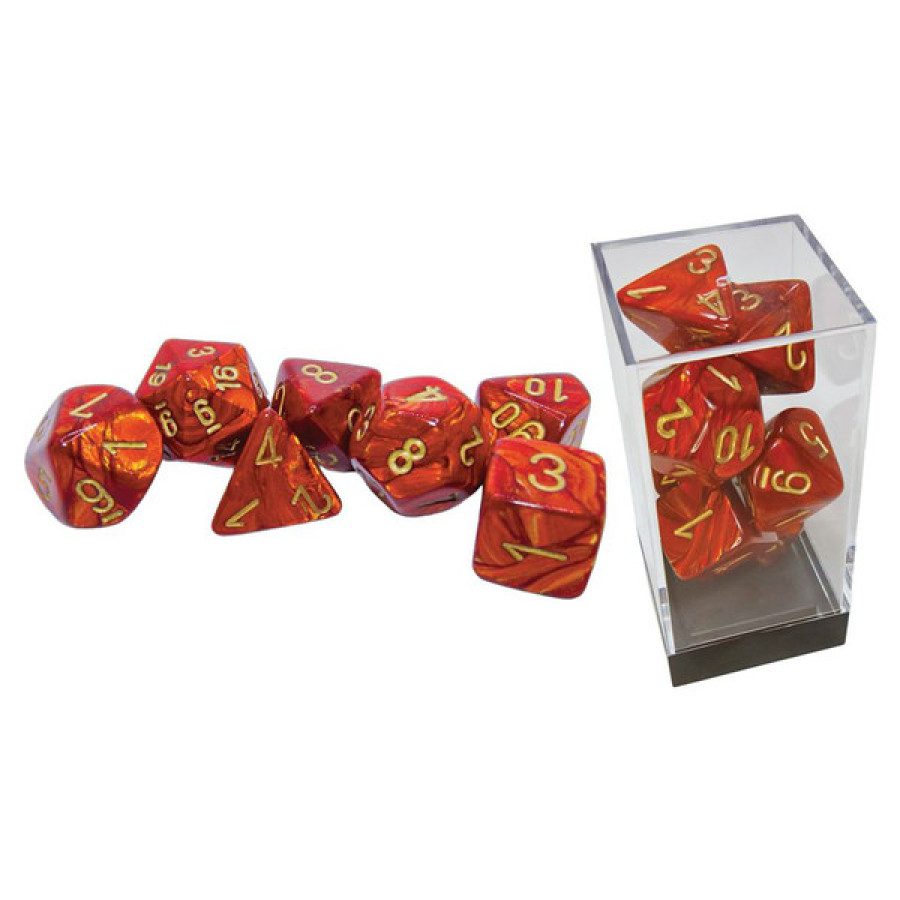 photo of 7-set Mega Hedrals: Scarab Scarlet/gold