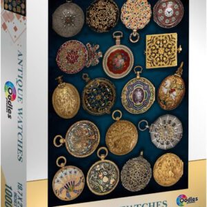 box art of Antique Watches 1000 Pieces