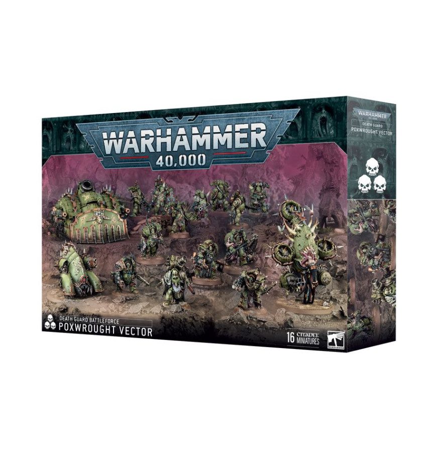 photo of Death Guard Battleforce: Poxwrought Vector box
