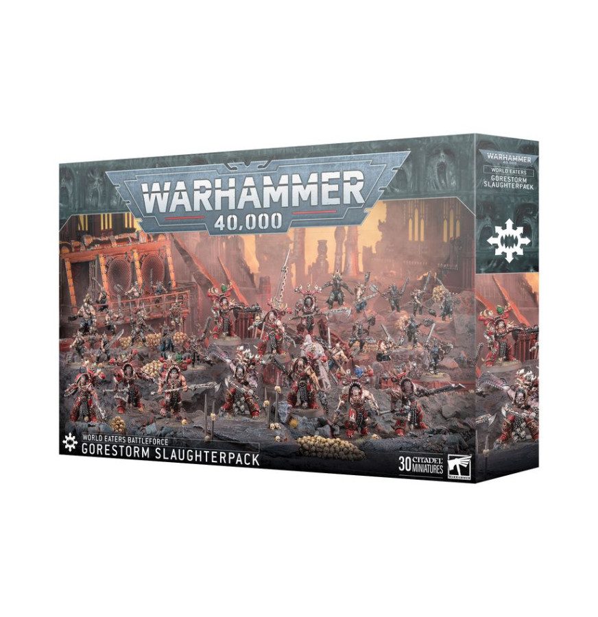 photo of World Eaters Battleforce: Gorestorm Slaughterpack box