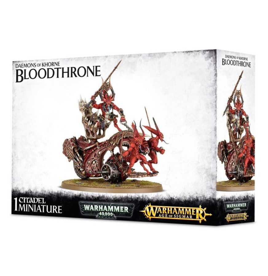 photo of Rendmaster, Herald of Khorne on Blood Throne box