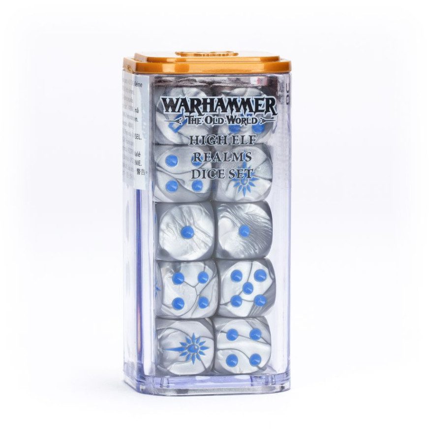 photo of High Elf Realms Dice Set