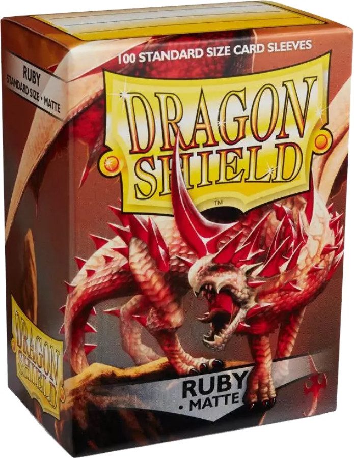 photo of Dragon Shield: Matte Ruby box
