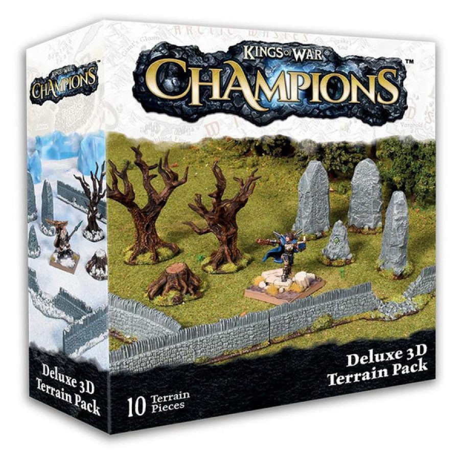 photo of Kings of War: Champions Deluxe 3D Terrain Pack box