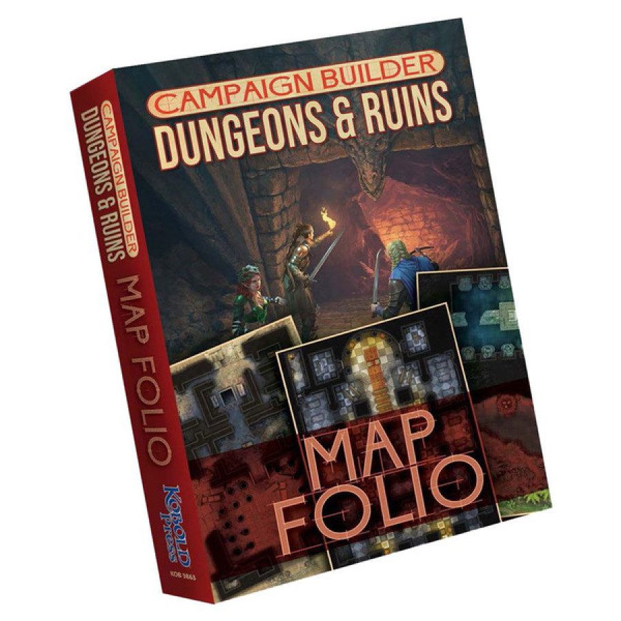 photo of Dungeons and Ruins Map Folio cover