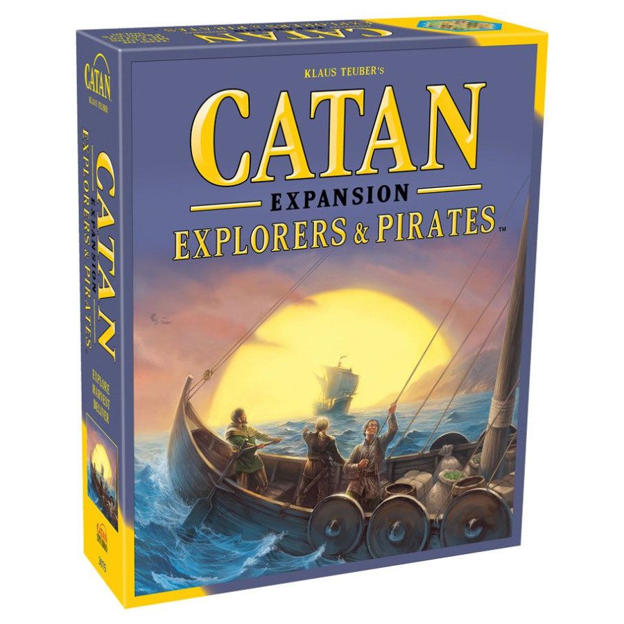 photo of Catan Expansion: Explorers & Pirates box