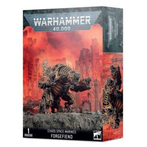 photo of Chaos Space Marines: Forgefiend box