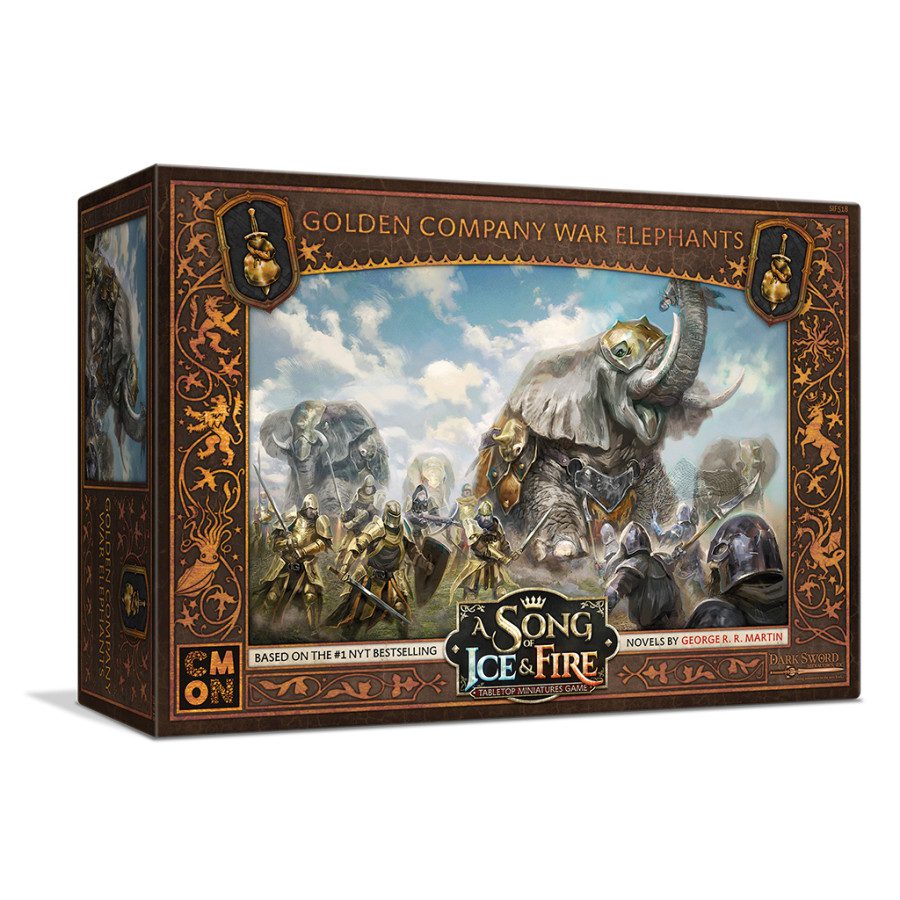 photo of A Song of Ice & Fire: Golden Company Elephants box