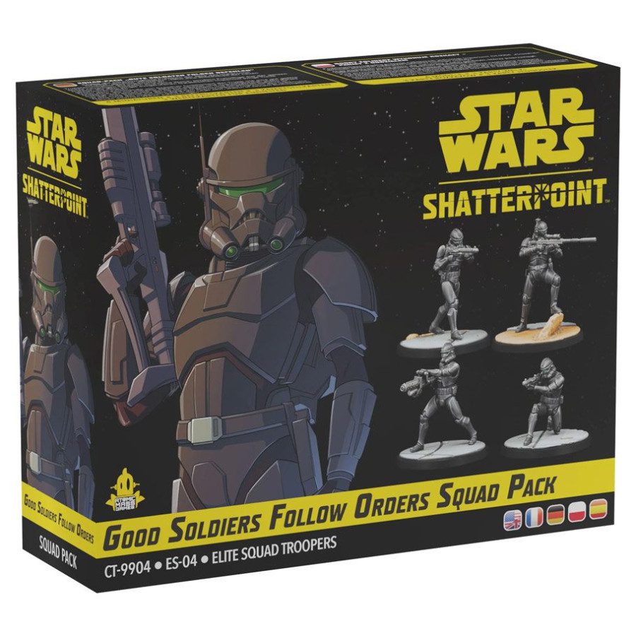 photo of Star Wars: Shatterpoint: Good Soldiers Follow Orders Squad Pack box