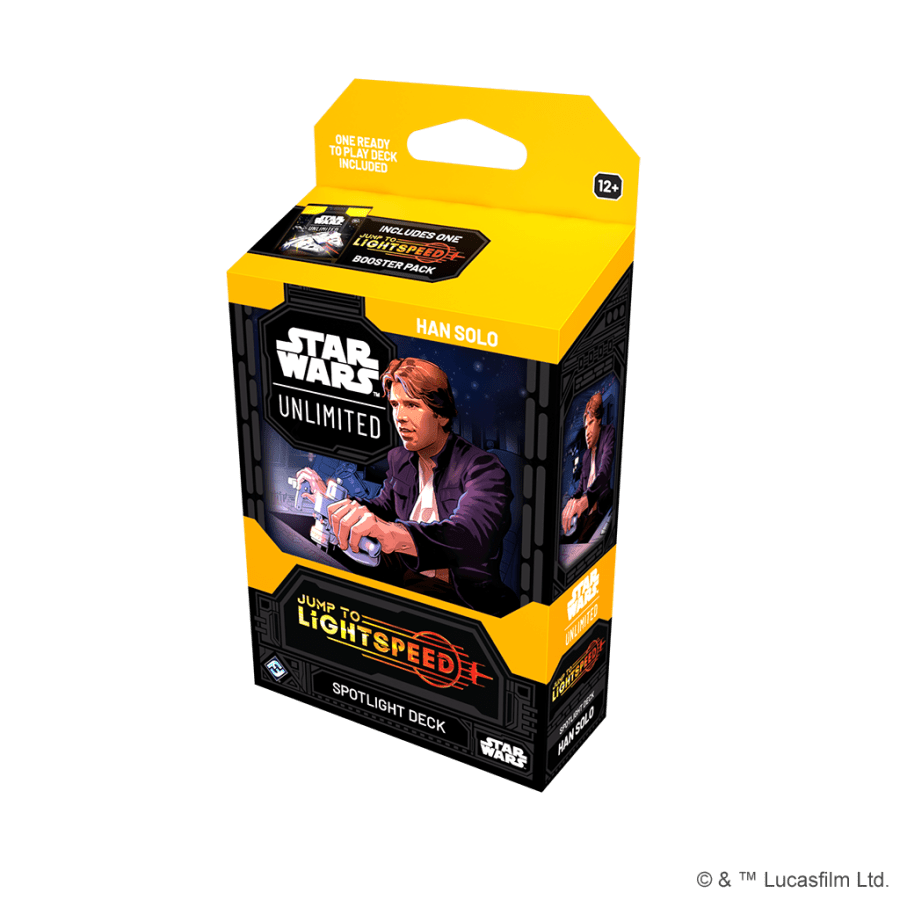 photo of Star Wars: Unlimited - Jump to Lightspeed Spotlight Deck - Han Solo