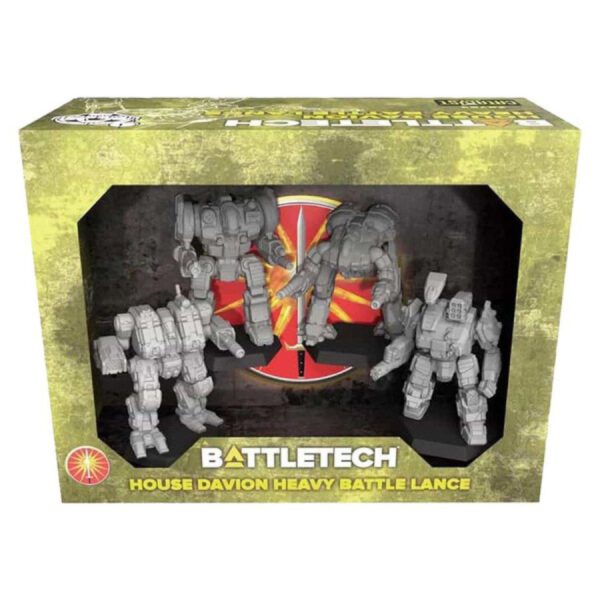photo of BattleTech: House Davion Cavalry Lance Force Pack box