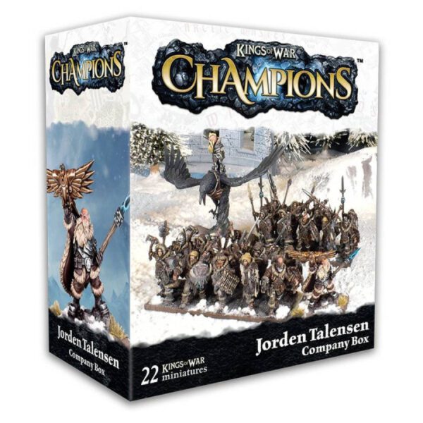photo of Kings of War: Champions Jorden Talensen Company Box