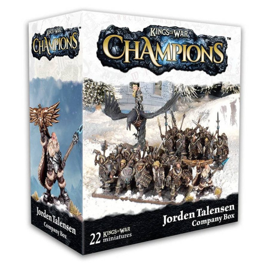 photo of Kings of War: Champions Jorden Talensen Company Box