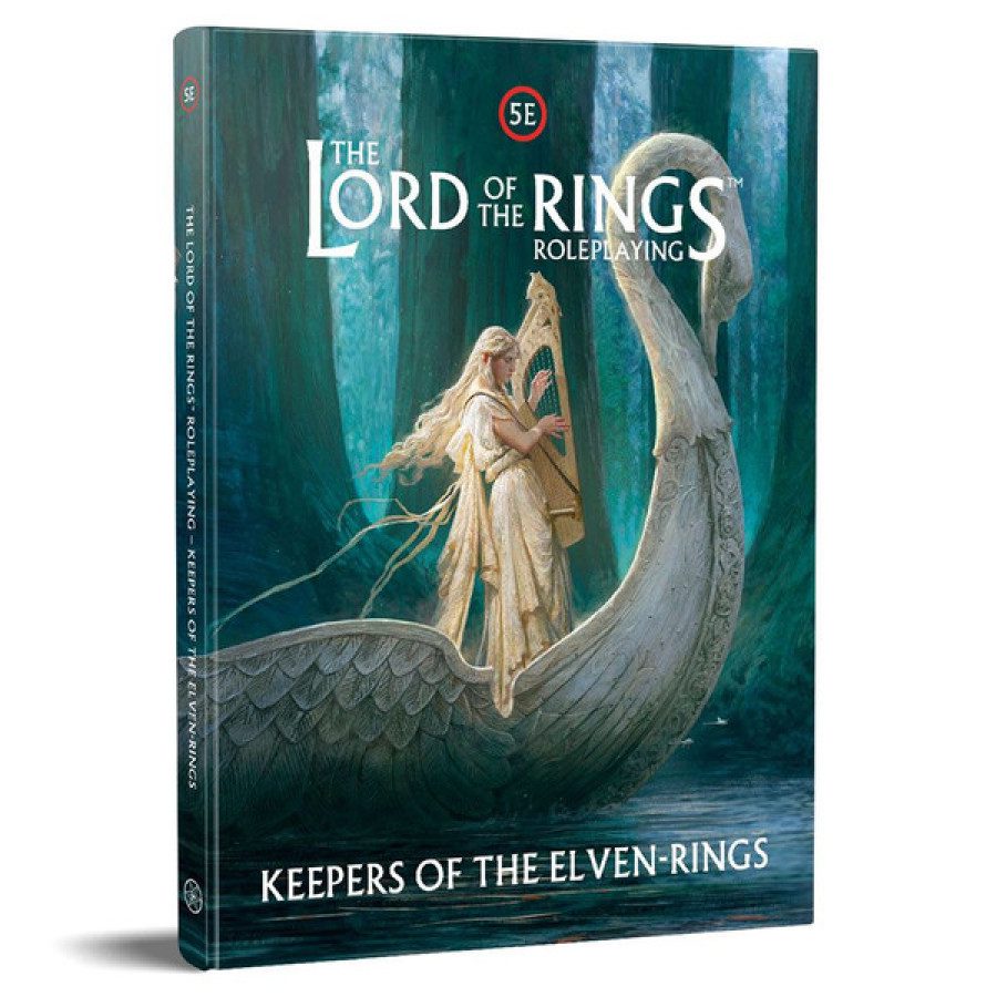 photo of D&D 5E: The Lord of the Rings Roleplaying: Keepers of the Elven-rings cover