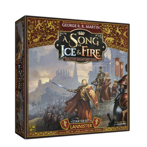 PHOTO OF A Song of Ice & Fire: Lannister Starter Set box