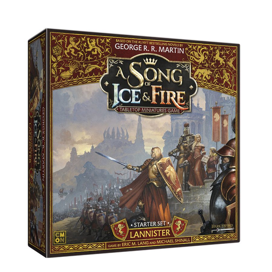 PHOTO OF A Song of Ice & Fire: Lannister Starter Set box