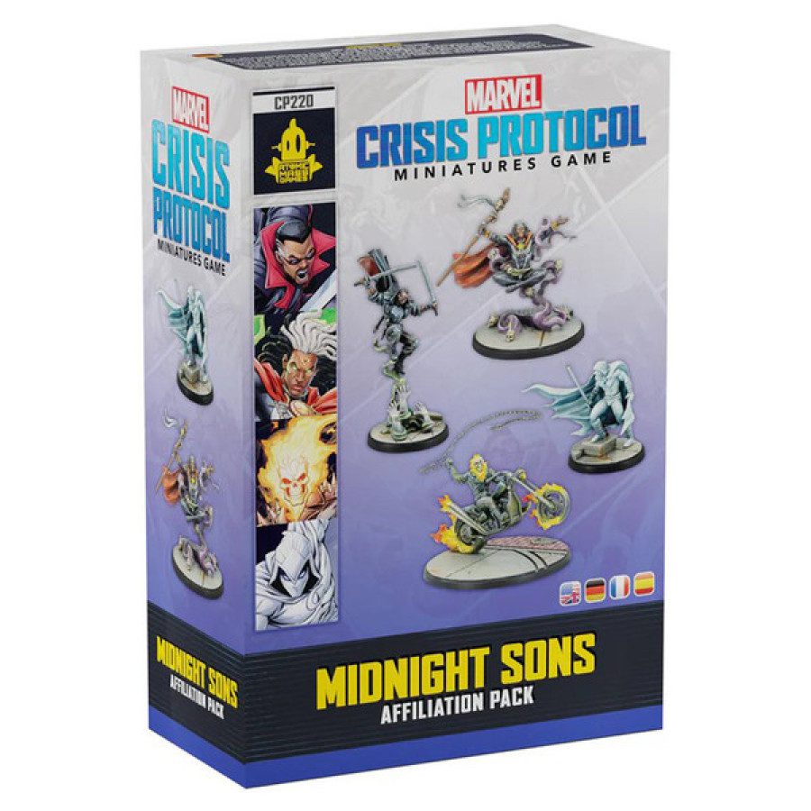 photo of Marvel Crisis Protocol: Midnight Sons Affiliation Pack box