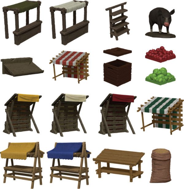 photo of WizKids Dungeon Dressings: Merchant`s Row