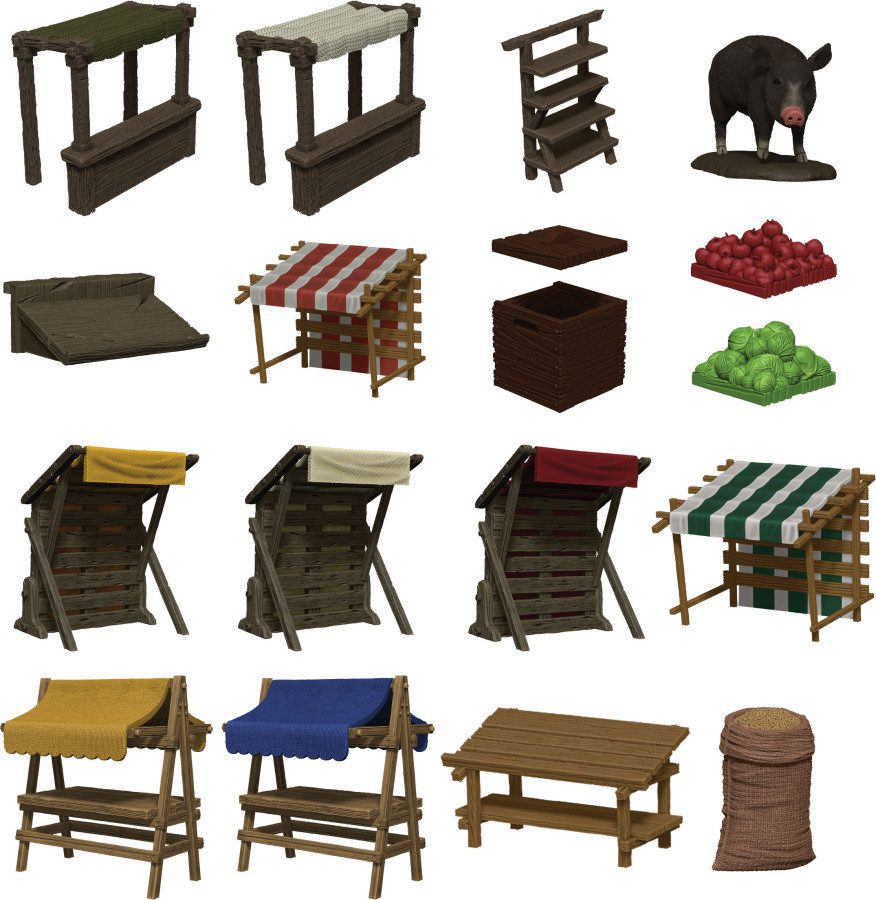 photo of WizKids Dungeon Dressings: Merchant`s Row