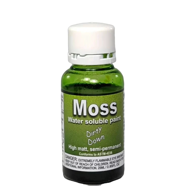 photo of Dirty Down: Moss bottle