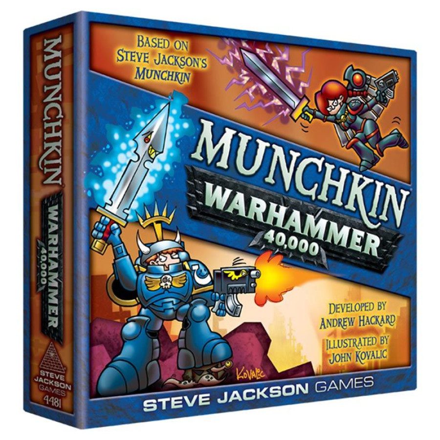 photo of Munchkin Warhammer 40,000 box