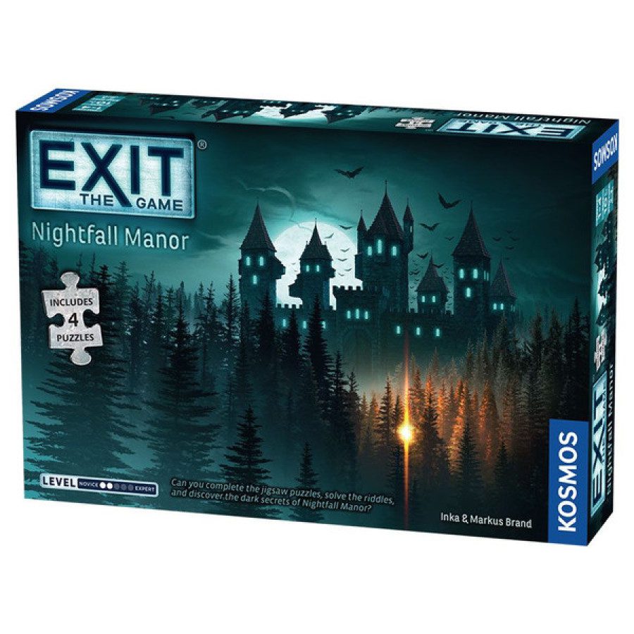 photo of EXIT: Nightfall Manor (with Puzzle) cover