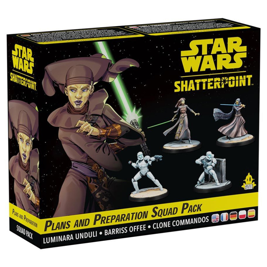 photo of Star Wars Shatterpoint: Plans and Preparation Squad Pack box