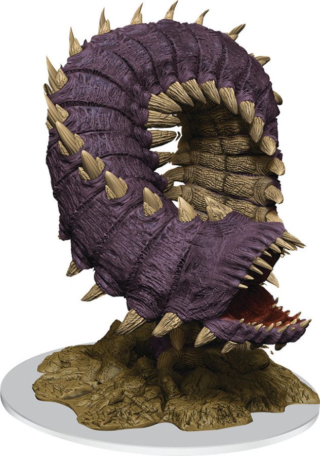 photo of Dungeons & Dragons: Nolzur's Marvelous Unpainted Miniatures - Purple Worm