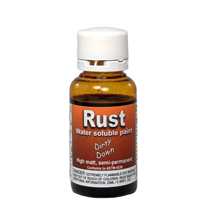 photo of Dirty Down: Rust bottle