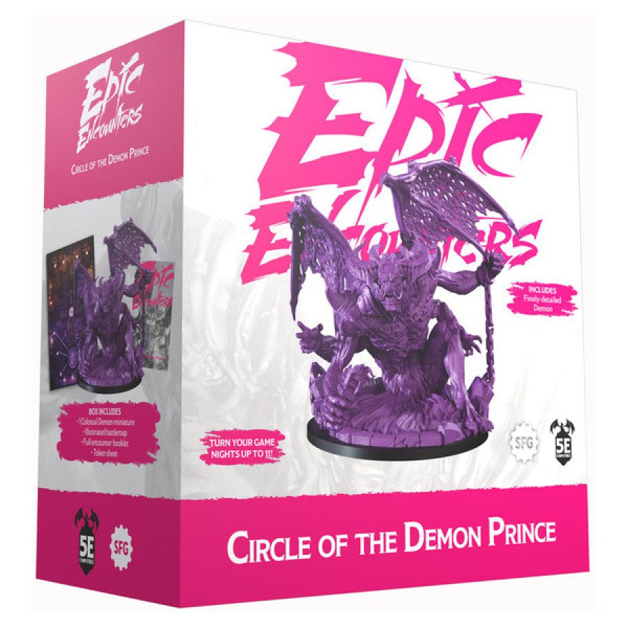 photo of Epic Encounters: Circle of the Demon Prince box