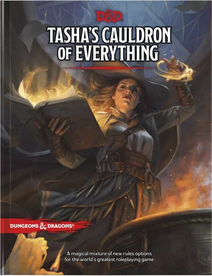 photo of Dungeons & Dragons 5E: Tasha's Cauldron of Everything cover