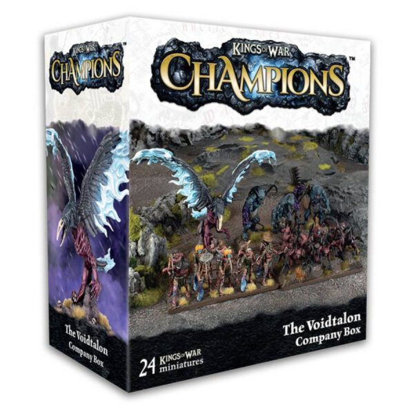 photo of Kings of War 3rd Edition: Champions The Void Talon Company Box