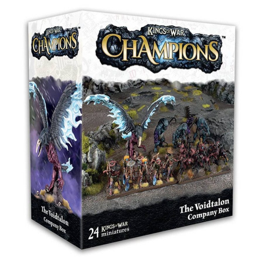 photo of Kings of War 3rd Edition: Champions The Void Talon Company Box
