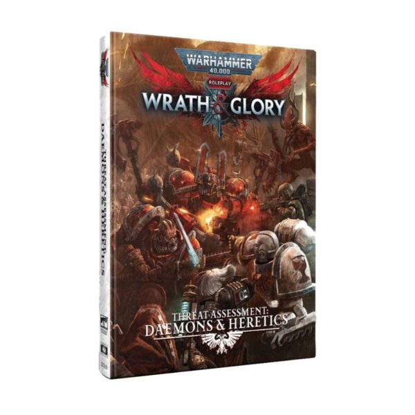 photo of Warhammer 40,000 Roleplay: Wrath & Glory: Threat Assessment Daemons & Heretics cover