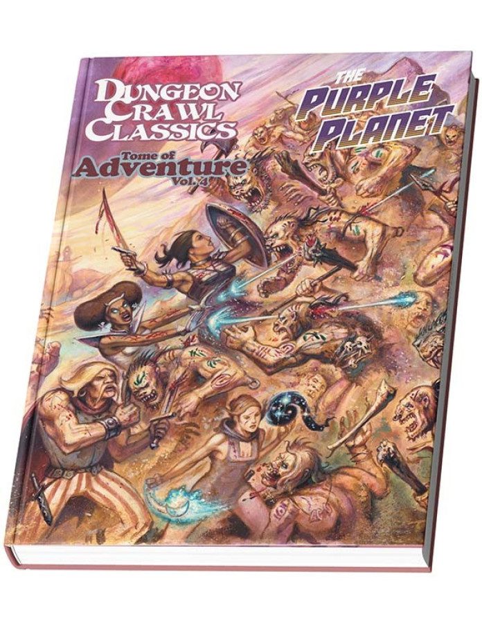 photo of Dungeon Crawl Classics RPG: Tome of Adventure - Volume 4, The Purple Planet cover