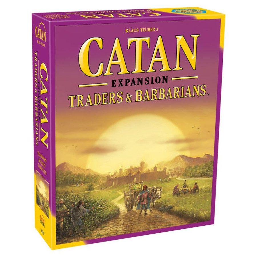 photo of Catan Expansion: Traders & Barbarians box