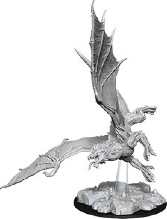 photo of Dungeons & Dragons: Nolzur's Marvelous Unpainted Miniatures - W08 Young Green Dragon