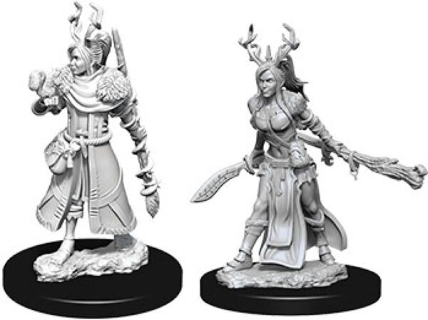photo of Dungeons & Dragons: Nolzur's Marvelous Unpainted Miniatures - W09 Female Human Druid