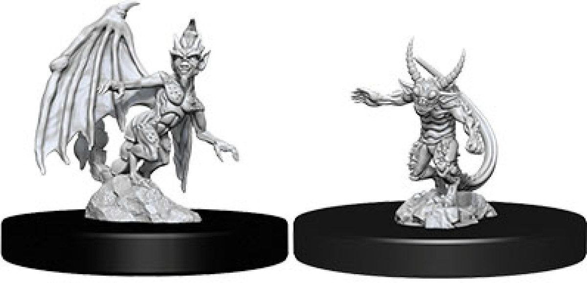 photo of Dungeons & Dragons: Nolzur's Marvelous Unpainted Miniatures - W09 Quasit & Imp