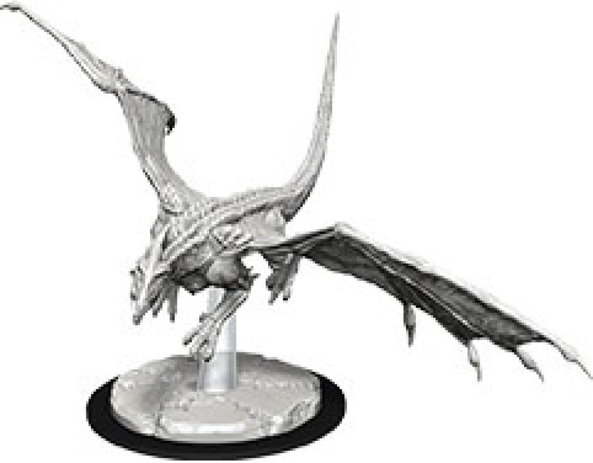 photo of Dungeons & Dragons: Nolzur's Marvelous Unpainted Miniatures - W09 Young White Dragon