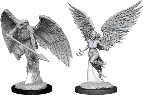 photo of Dungeons & Dragons: Nolzur's Marvelous Unpainted Miniatures - W11 Harpy & Arakocra