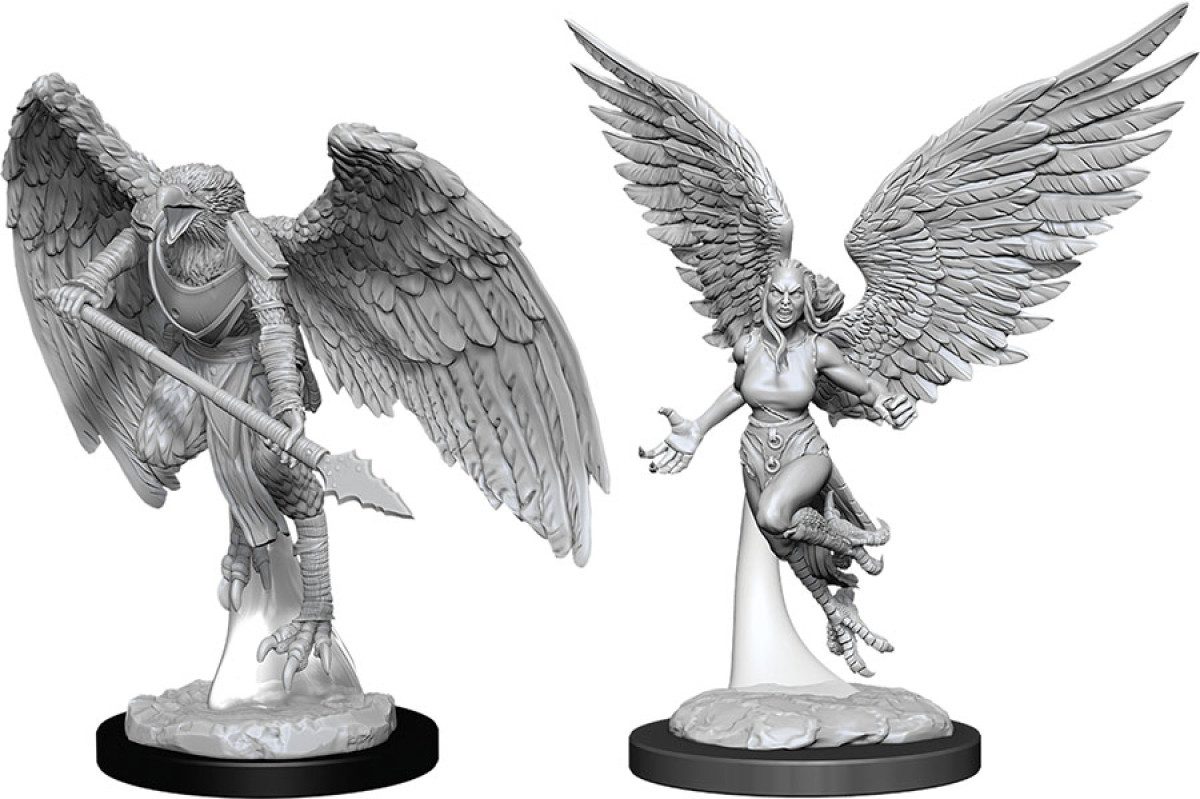 photo of Dungeons & Dragons: Nolzur's Marvelous Unpainted Miniatures - W11 Harpy & Arakocra