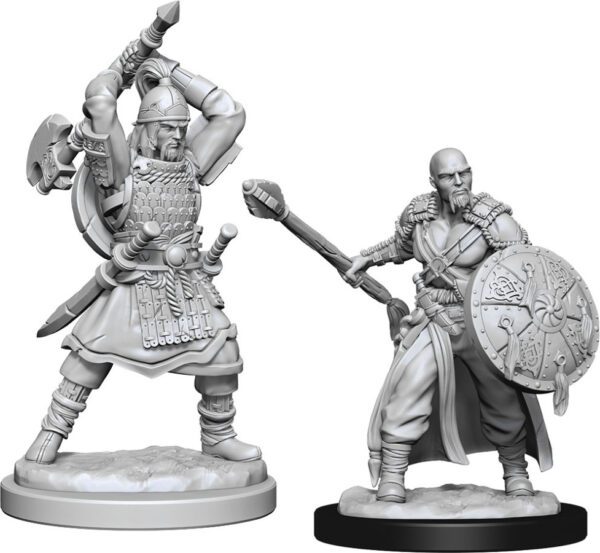photo of Dungeons & Dragons: Nolzur's Marvelous Unpainted Miniatures - W13 Human Barbarian Male