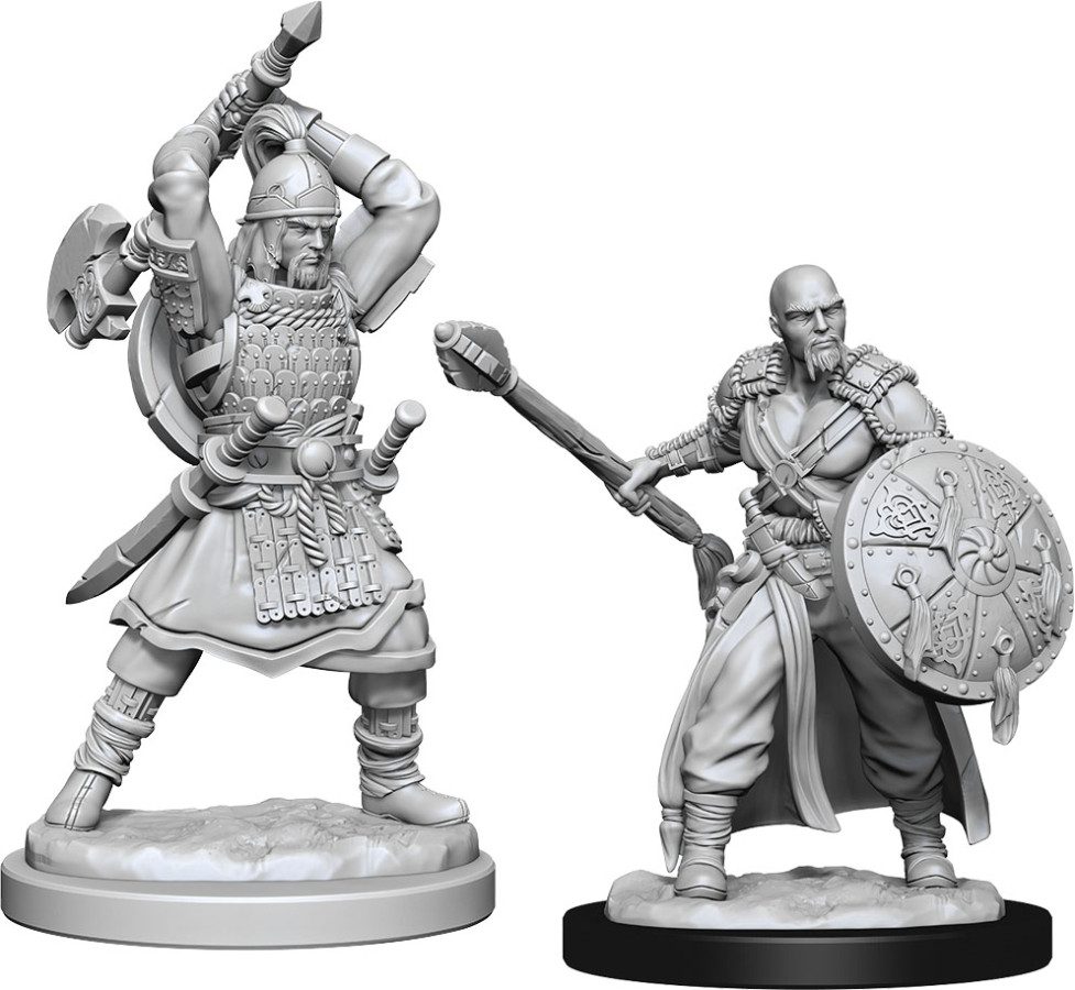 photo of Dungeons & Dragons: Nolzur's Marvelous Unpainted Miniatures - W13 Human Barbarian Male