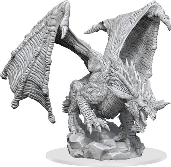 photo of Dungeons & Dragons: Nolzur's Marvelous Unpainted Miniatures - W15 Young Blue Dragon