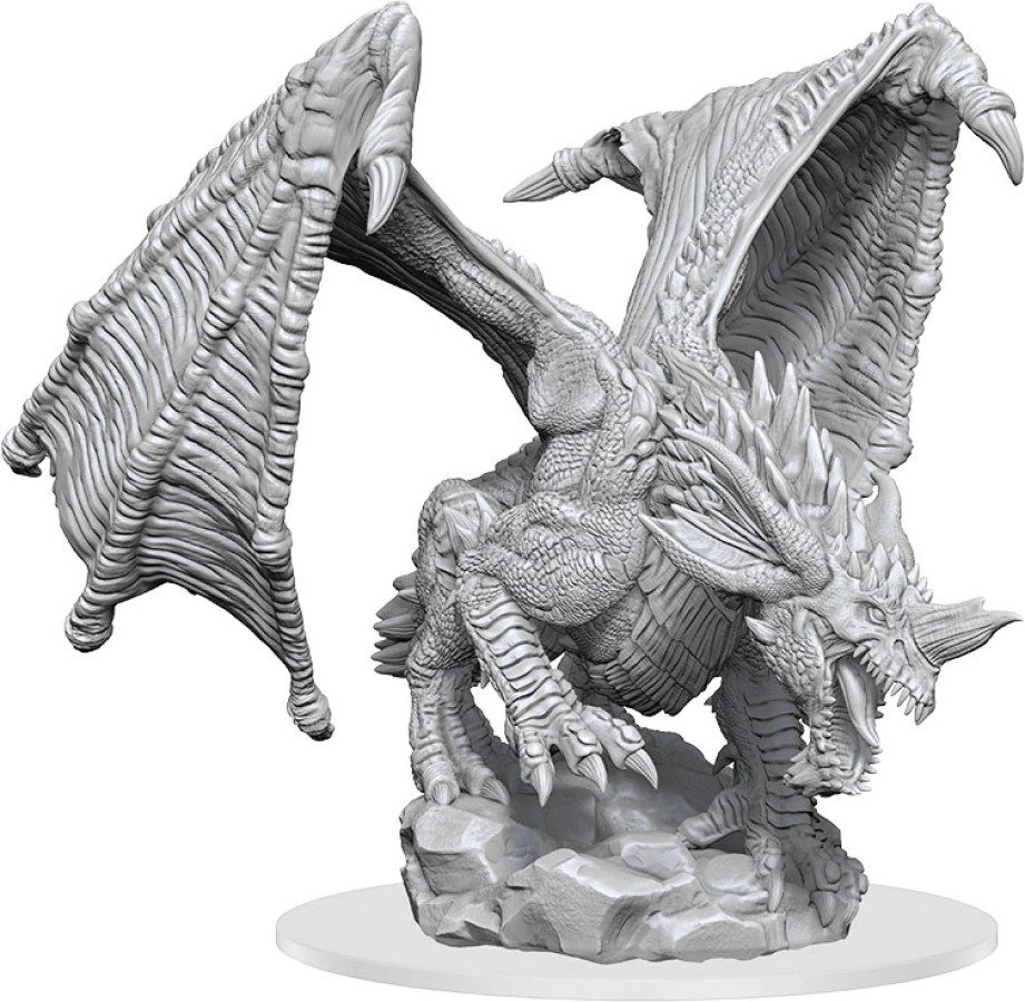 photo of Dungeons & Dragons: Nolzur's Marvelous Unpainted Miniatures - W15 Young Blue Dragon