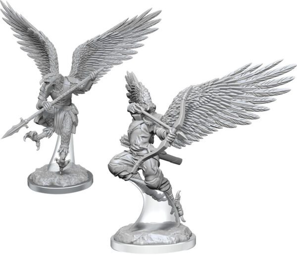 photo of Dungeons & Dragons: Nolzur's Marvelous Unpainted Miniatures - W17 Aarakocra Fighters