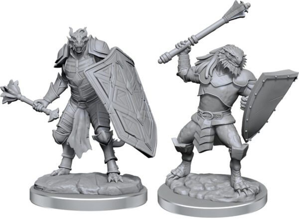 photo of Dungeons & Dragons: Nolzur's Marvelous Unpainted Miniatures - W18 Dragonborn Clerics